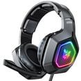 thumbnail image 1 of ONIKUMA K10 Head-mounted RGB Gaming Headset with 50mm Driver Unit High Sensitive Adjustable Mic Wide Compatibility(7.1 Version), 1 of 8