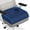 Blue, variant on General XLarge Seat Cushion, Memory Foam Cushion for Long Sitting Hours on Office Chair, Home & Car, Non-Slip Chair Pad for Relieving Back & Sciatica & Hip & Coccyx Pain (Blue)