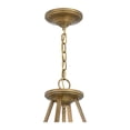 thumbnail image 5 of Quoizel  Barlow Weathered Brass 4-light Pendant, 5 of 8