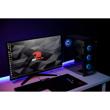 iBUYPOWER - Trace MR Gaming Desktop - Intel i3 10105F 8 GB Memory - NVIDIA GeForce GT 1030 2GB - 480GB SSD
