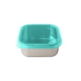 thumbnail image 1 of U-Konserve Stainless Steel Food Storage Bento Box Container, Leak Proof Silicone Lid Dishwasher Safe - Plastic Free (15oz Teal), 1 of 6