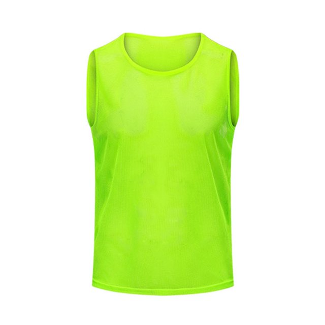 Football Vest Jerseys Sports Training BIBS Mesh Vests Loose Basketball