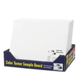 thumbnail image 1 of Tabla de muestras Color Test Foam Pro, 10 x 12 cm, color blanco (paquete de 24), 1 of 2