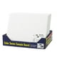 thumbnail image 1 of Tabla de muestras Color Test Foam Pro, 10 x 12 cm, color blanco (paquete de 24), 1 of 2