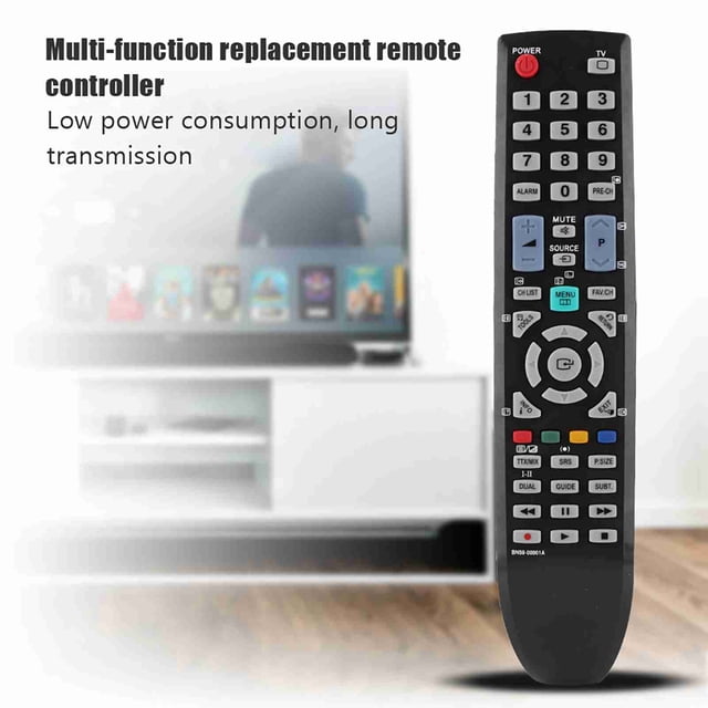MANDO A DISTANCIA DE REPUESTO MULTIFUNCIÓN PARA TV, BAJO DESO ENERGIA CON LARGA DISTANCIA DE TRANSMISION, Repuestro compatible para BN59-00901A