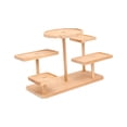 thumbnail image 3 of Soporte de exhibición de madera para encimera, decorativo, resistente, pequeño, para plantas Madera simple, 3 of 9