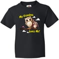 thumbnail image 3 of Inktastic My Grandma Loves Me Owl Youth T-Shirt, 3 of 5