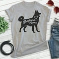thumbnail image 2 of Shepherd Mama T-shirt, Unisex Women's Shirt, German Shepherd Owner, Best Dog Mom Gift, Heather Gray, X-Large, 2 of 6