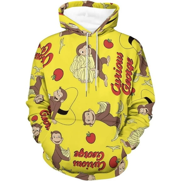 Curious George 1 Hoodie Fashion Hip Hop Women/Men Hoodie Sweatshirt With Pocket