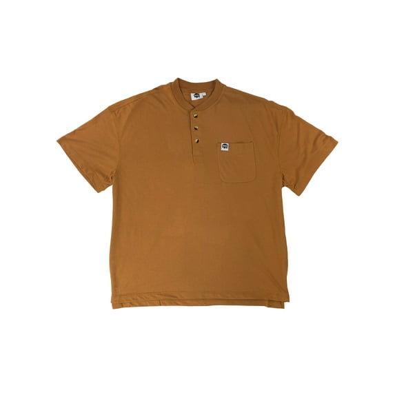 Buffalo Outdoors Short Sleeve Henley Work Shirt