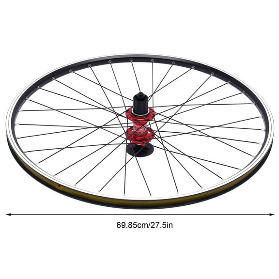 27.5'' Bicycle Front Rear Wheels Set MTB Wheelset Aluminum Alloy Rim Disc Brake