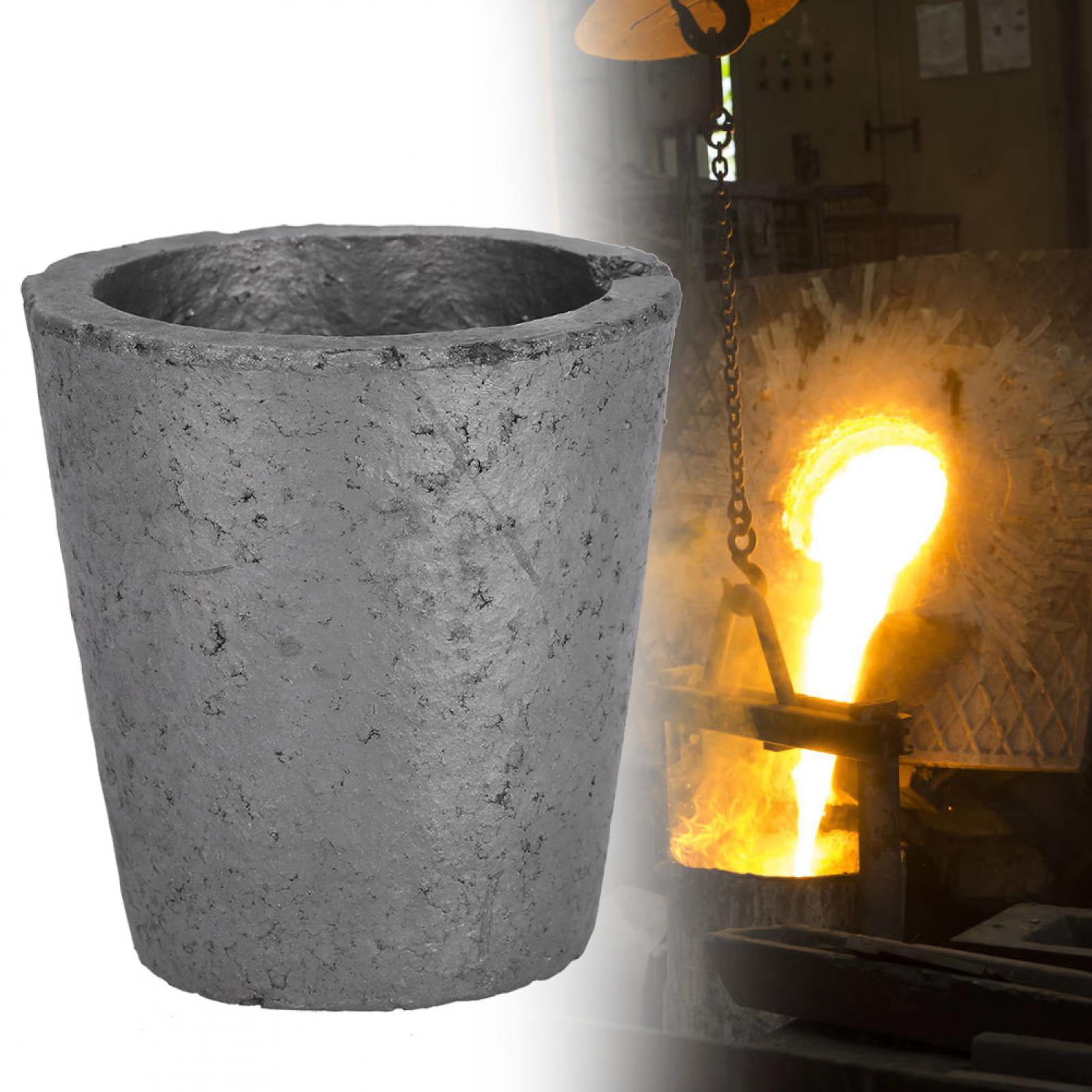 fonderie de métal laiton pour argent pour or cuivre Creuset en graphite kit de de four de de métal four de fusion 