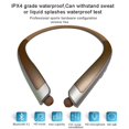 thumbnail image 2 of Auriculares Bluetooth, auriculares deportivos inalámbricos con banda para el cuello con auriculares retráctiles, auriculares estéreo con cancelación de ruido a prueba de sudor con micrófono Adepaton 2033209-3, 2 of 9