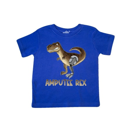 

Inktastic Limb Loss Awareness Amputee Rex with Prosthetic Leg Gift Toddler Boy or Toddler Girl T-Shirt