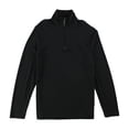 thumbnail image 1 of Tasso Elba Mens Supima Pullover Sweater, Black, Small, 1 of 2