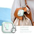 thumbnail image 2 of Funda para AirPods MHYALUDO de cuarta generación, transparente, 2 of 7