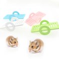 thumbnail image 1 of Flmtop Eco Board Mini Seesaw Pet Hamster Chinchillas Small Animal Exercise Chew Toy Pink, 1 of 8