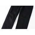 thumbnail image 4 of 2025 Ksubis Jeans brand Jeans Men's Jeans Casual Comfort Holes Fashionable Straight Skinny Slim Fit Jeans, Ripped Stretch Jeans Denim Pants Menswear 3005 28-40, 4 of 8