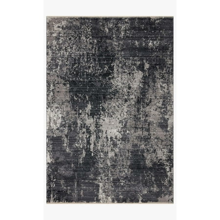 SAM-06 Charcoal, Silver 2-7" x 12-0" Size Rug