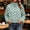 Green, variant on IUYRTFE Women's Polka Dot Jacket with Pockets Stand Collar Button Down Lightweight Casual Coat