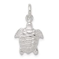 thumbnail image 4 of 925 Sterling Silver Turtle Charm Pendant, 4 of 5