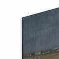 thumbnail image 2 of Luxe Metal Art ' Beach Houses and Surf' by Thomas Stotts, Metal Wall Art, 36"x24", 2 of 9