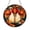 Acrylic 3.5 Inch, variant on Red Lantern Cloud Scene Stained Glass Style Suncatcher Window Hanging Decor, Decorative Lantern Window Ornament, Artistic Glass Art Panel for Window Decor