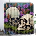 thumbnail image 2 of Durable Waterproof Polyester Shower Curtain Odorless Perfect for Your Bathroom Decor 60x72inch, 2 of 5