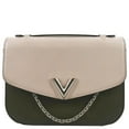 thumbnail image 1 of Pre-Owned LOUIS VUITTON Very Calfskin Leather Saddle Shoulder Bag Khaki Green, 1 of 15