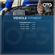 OEG Parts New 12V Starter For Honda Accord L4 2.2L 2156cc 1990-1993, Prelude L4 2.3L 2259cc 1992-1995 31200-PT0-005 31200-PT0-015 31200-PT0-015RM SM402-05 SM402-05N 91-29-5161 STR-3601 16975