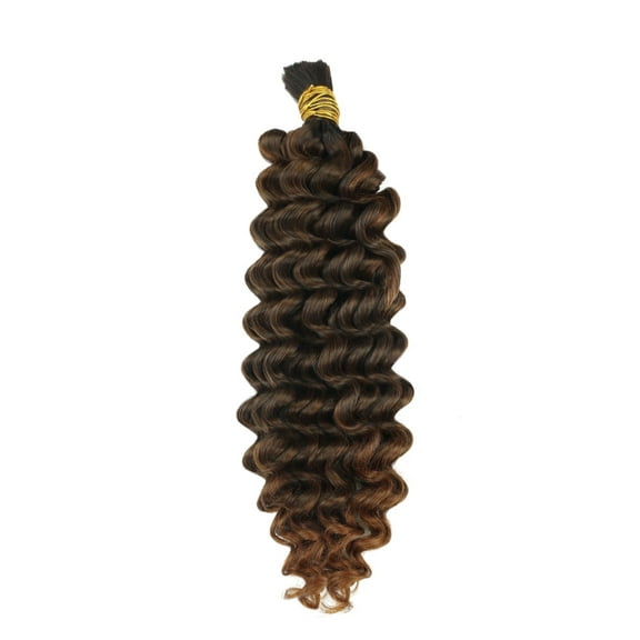 Belle Societe Rich Ombre 1b/30 Deep Wave 22in Braiding Hair 3 Bundles, Child, Teen, Adult, Unisex