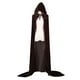 thumbnail image 1 of Disfraces de Halloween, mujeres, hombres, capa elegante, con capucha, bruja adulta, capas largas negras para fiestas navideñas, capas con capucha kenally JR0584-23B, 1 of 3