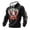 Black, variant on 250 Anniversary USA Hoodie, Mens Patriotic Hoodies American Flag Eagle Shirt Long Sleeve Casual Waffle Pullover Hoodies with Pocket