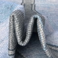 thumbnail image 3 of Unique Loom Timeless Collection Area Rug - Thomas (5' Round Blue Gray/Gray), 3 of 12