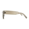 thumbnail image 4 of Women Thick Horn Rim Cat Eye Retro Inset Lens Sunglasses Slate Grey, 4 of 4
