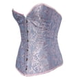 thumbnail image 1 of WZXFASHION Corsets de Ceinture en Dentelle pour Femmes Shapewear Shapers Violet P, 1 of 8