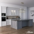 thumbnail image 3 of Hunter - Laurel Ridge 6-light Alturas Gold, Extra Large Chandelier, Dimmable, Formal Style, Linear Shaped, for Bedrooms, Dining, Living Rooms - 19078, 3 of 9
