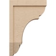 thumbnail image 3 of 8"W x 16"D x 24"H Classic Bryant Rough Cedar Woodgrain TimberThane Corbel, Primed Tan, 3 of 6