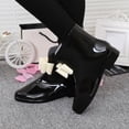 thumbnail image 5 of NOKIO Women'S Fashionable Waterproof Ankle Boots Women Rain Shoes Cute Bow Knot Low Tube Water Shoes Overshoes Rubber Shoes Waterproof Women Rain Boots Women'S Wide Calf Rain Boots, 5 of 7
