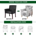 thumbnail image 3 of ATJIA Stretch Armchair Slipcover 1-Piece Accent Chair Covers with Arms Soft Chair Slipcovers for Living Room, 3 of 6