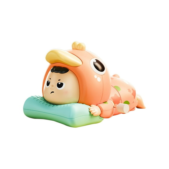 zanvin Toys with Winding Mechanism Climbing Baby's Head Up Practice Learning Climbing Artifact Newborn Baby Crawling Training Learning Toys, Christmas Gifts