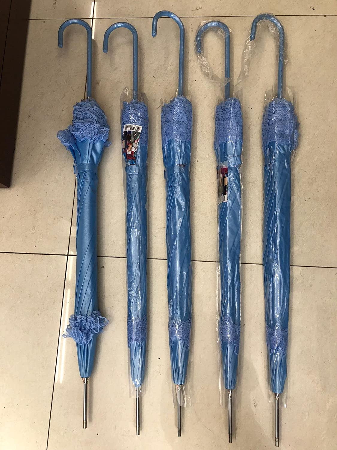 Conch Umbrellas 1666 Blue Specila Event Umbrella, Blue