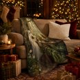 thumbnail image 3 of Whimsical Ghost Greenhouse Scene Lush Plants Cottagecore, Festive Halloween Scene, Warm Flannel Blanket for Sunroom and Reading Nook, Art Lovers Halloween Gift, Rustic Home Decor, 3 of 9