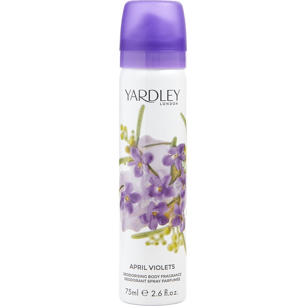 Yardley Women April Violets Body Spray 2.6 Oz (New Packaging) By
