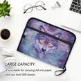 thumbnail image 6 of WOBOGO Beautiful Fantasy Wolf Expanding File Folder Letter Size Accordion Filing Organizer 13 Pocket Separate Organ Pocket, 6 of 7