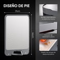 thumbnail image 4 of 2 IN 1 Tabla para Picar Acero Inoxidable, Tablas para Picar Cocina 304 Acero Inoxidable + Paja de Trigo PP, Asa de Pie y Colgante, Antideslizante, Fácil de Limpiar Tabla para Cortar, 4 of 4