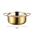 thumbnail image 7 of Fiocias Korea Ramen Pot Fast Heating Household Cookware Stockpot Instant Noodle Soup Pot 18cm, 7 of 7