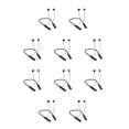 thumbnail image 3 of Sidaley ABS auricular cuello colgante impermeable pantalla de alimentación tarjeta de memoria inalámbrica digital deporte auriculares regalo Negro 10piezas, 3 of 6