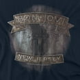 thumbnail image 2 of Bon Jovi New Jersey Women's T Shirt, Navy, Small, 2 of 6