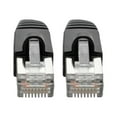 thumbnail image 3 of Tripp Lite Cat6a 10g-Certified Snagless Shielded Stp Ethernet Cable (Rj45 M/m), Poe, Black, 6 Ft. - Patch Cable - Rj-45 (m) to Rj-45 (m) - 6 Ft - Stp - Cat 6a - Ieee 802.3at - Snagless, Stranded, 3 of 4